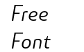 Senlot Sans Ext Light Italic Senlot Sans Ext Light Italic