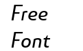 Senlot Sans Ext Regular Italic Senlot Sans Ext Regular Italic