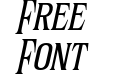 Sernes Extra Light Italic Sernes Extra Light Italic