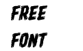 Shrunken HeadBB Italic Shrunken HeadBB Italic