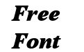 Sibre Black Italic Sibre Black Italic