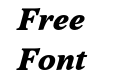 Sibre Extra Bold Italic Sibre Extra Bold Italic