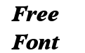 Sibre Extra Bold Italic Sibre Extra Bold Italic