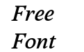 Sibre Medium Italic Sibre Medium Italic