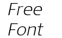 Signa Extra Light Italic Signa Extra Light Italic