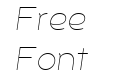 Silo Extra Light Italic Silo Extra Light Italic