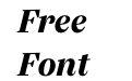 Silva Display Trial Bold Italic Silva Display Trial Bold Italic