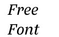 Silva Text Book Italic Silva Text Book Italic