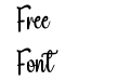 Simple Calligraphy Regular Simple Calligraphy Regular