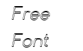 Simple Sans Oblique Outline Simple Sans Oblique Outline
