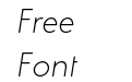 Simplo Soft W00 Thin Italic Simplo Soft W00 Thin Italic