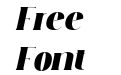 Simply Conception Black Italic Simply Conception Black Italic