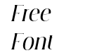 Simply Conception Italic Simply Conception Italic