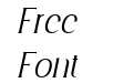Simply Conception Light Italic Simply Conception Light Italic