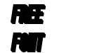 Singo Extruded Italic Singo Extruded Italic