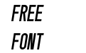 Singo Italic Singo Italic