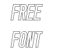 Singo Outline Italic