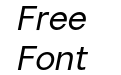 Sinteca Italic Sinteca Italic