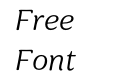 Sirenia Extra Light Italic Sirenia Extra Light Italic