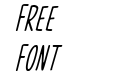 Skinny Things Italic Skinny Things Italic