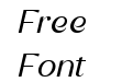 Soft Aura Italic Soft Aura Italic