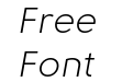 Solomon Sans Trial Book Italic Solomon Sans Trial Book Italic