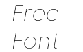 Solomon Sans Trial Thin Italic Solomon Sans Trial Thin Italic