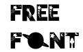 Space Silhouette Font Regular Space Silhouette Font Regular