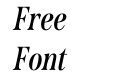 Span Condensed Semibold Italic Span Condensed Semibold Italic
