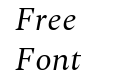 Spectral Italic Spectral Italic