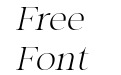 Splendor Escape Italic Splendor Escape Italic