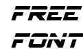 Spy Agency Laser Italic Spy Agency Laser Italic
