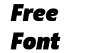 Squad Trial Black Italic Squad Trial Black Italic