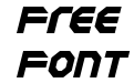 Squaredron Italic Squaredron Italic