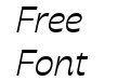 Stadio Now Trial Light Italic Stadio Now Trial Light Italic