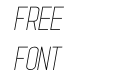 Standaris Light Italic Standaris Light Italic
