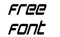 Star Eagle 2 Condensed Italic Star Eagle 2 Condensed Italic