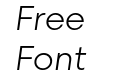 Steradian Extra Light Italic Steradian Extra Light Italic