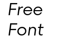 Steradian Light Italic Steradian Light Italic