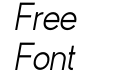 Strange Cool Condensed Italic Strange Cool Condensed Italic