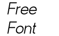 Strange Cool Thin Italic Strange Cool Thin Italic