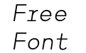 Stroig Light Italic Stroig Light Italic