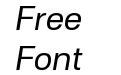 Substance W00 Regular Italic Substance W00 Regular Italic