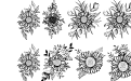Sunflowersset Regular Sunflowersset Regular