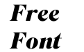 Superior Title Black Italic