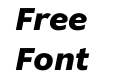 Supra W03 Bold Italic Supra W03 Bold Italic