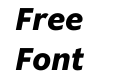 Supra W03 Bold Mezzo Italic Supra W03 Bold Mezzo Italic