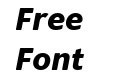 Supra W03 Bold Rounded Italic Supra W03 Bold Rounded Italic