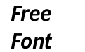 Supra W03 Medium Condensed Italic Supra W03 Medium Condensed Italic