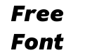Supra W03 X Bold Italic Supra W03 X Bold Italic